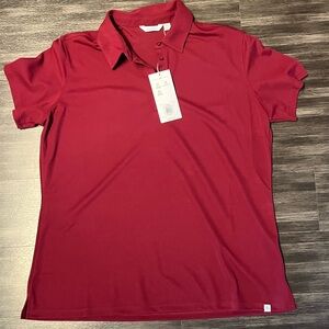 XL Women’s Lady Hagen golf shirt - maroon